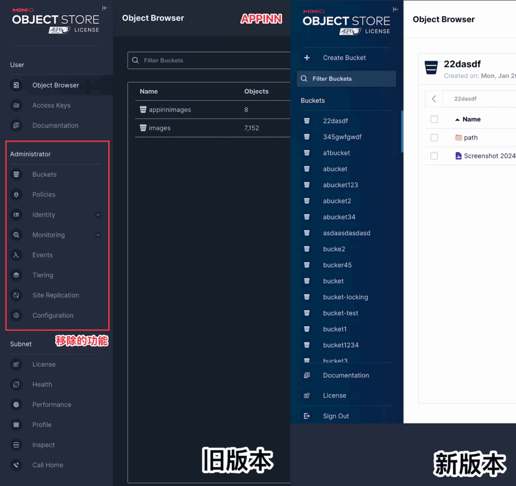 特别更新：MinIO 社区版 11 万行代码被删除，Web 管理功能全面移除 - 3